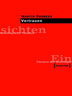 cover image of Vertrauen